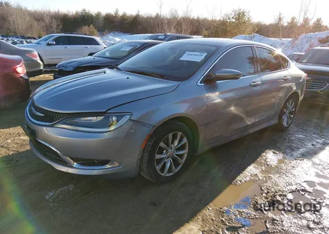 2015 Chrysler 200 C из США, поврежденный, VIN 1C3CCCCB4FN586088